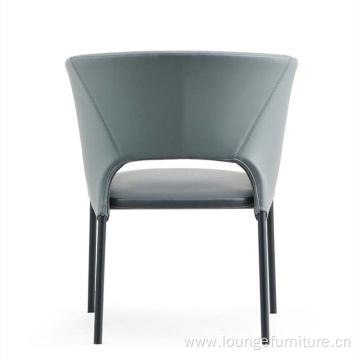 Hot Sales Office Chair Iron Legs Soft Leather